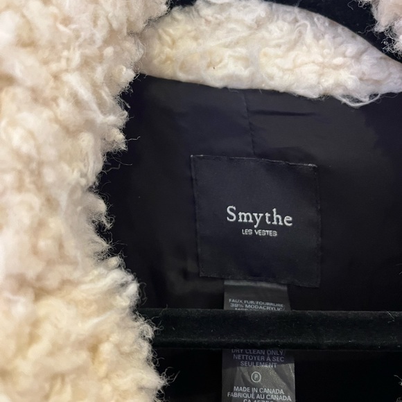 SMYTHE cropped shearling jacket (size small) - Picture 5 of 5